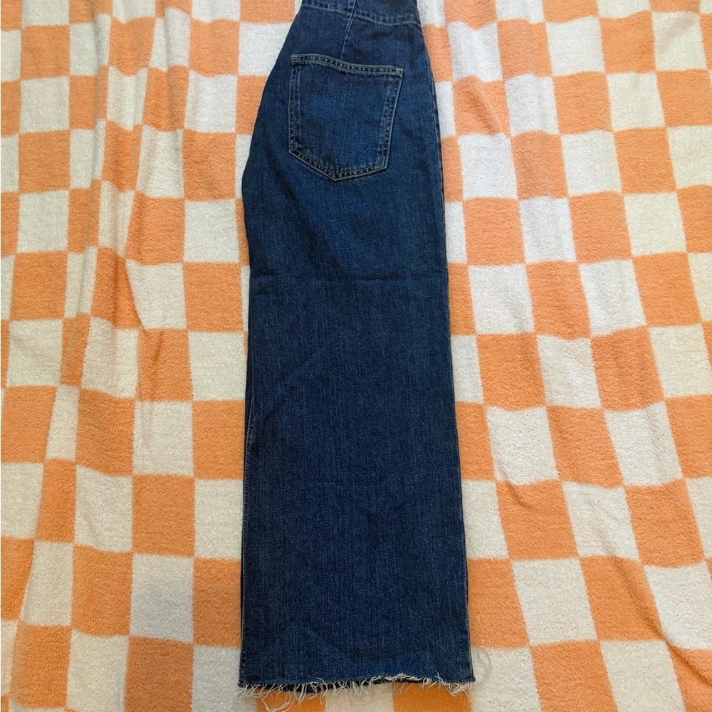 Topshop MOTO lace up denim jeans - Picture 8 of 9
